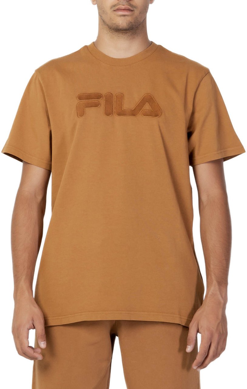Fila Men T-Shirt Bruin