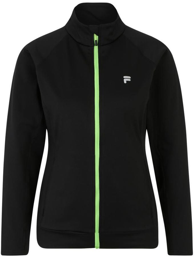 Fila Black Polyester Sweatshirt Zwart