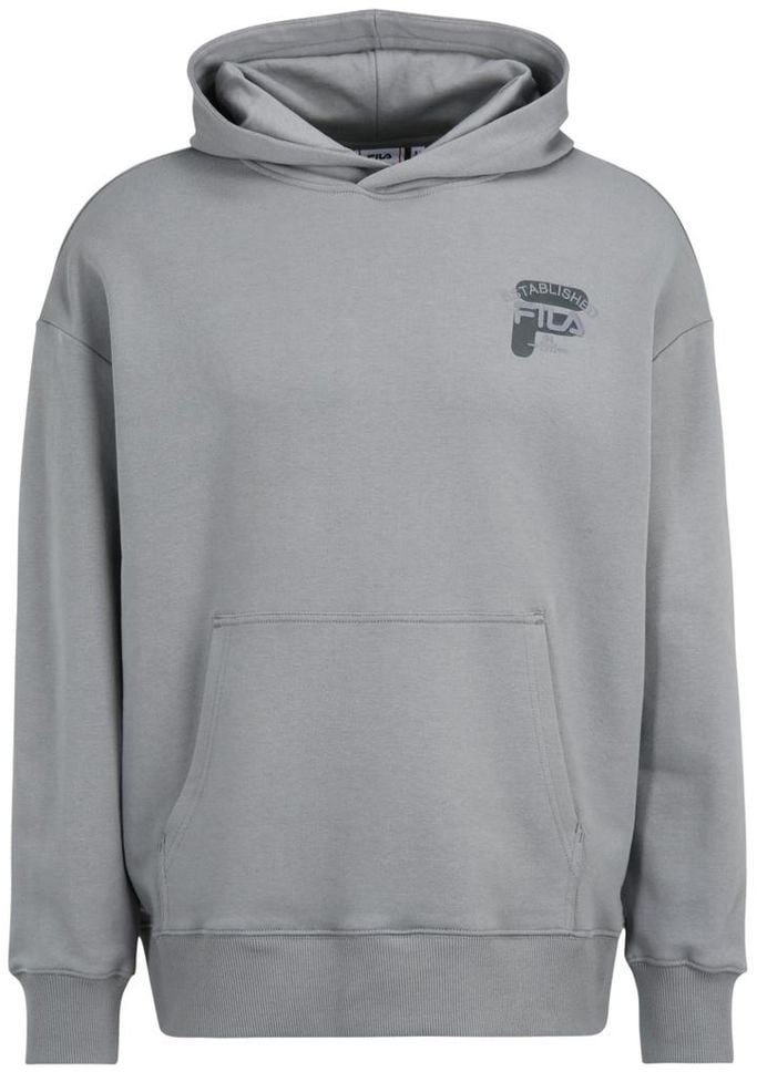 Fila Blue Cotton Sweatshirt Blauw