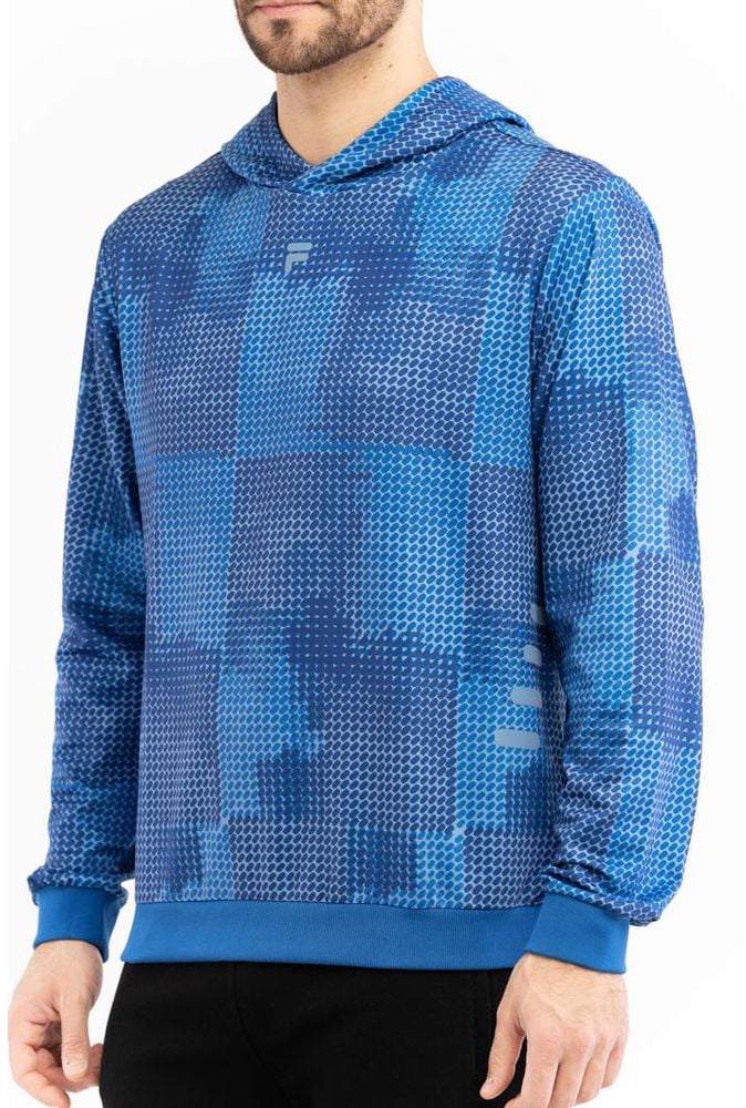 Fila Fila Blue Polyester Sweatshirt Blauw