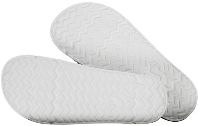 Fila White Polyurethane Women's Slipper Wit