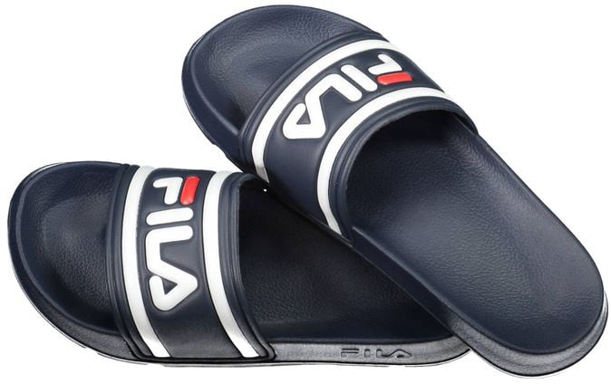 Fila Blue Polyurethane Women Slipper Blauw