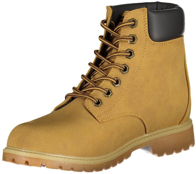 Fila Yellow Polyester Women Ankle Boot Geel
