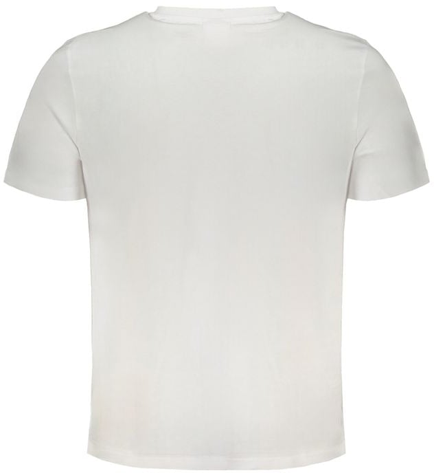 Fila White Organic Cotton Men's T-Shirt Wit