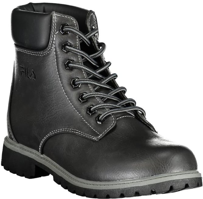 Fila Black Polyurethane Women Ankle Boot Zwart