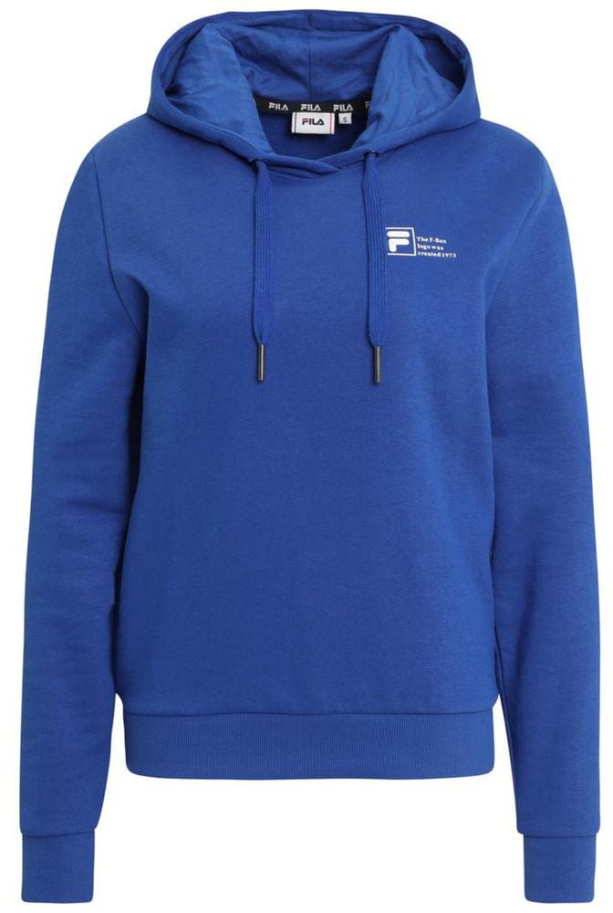 Fila Blue Cotton Sweatshirt Blauw