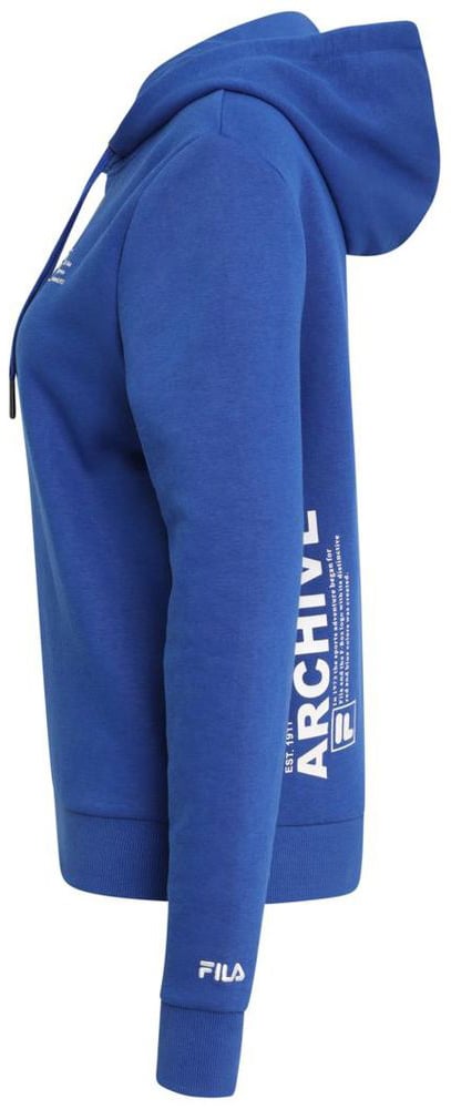 Fila Blue Cotton Sweatshirt Blauw