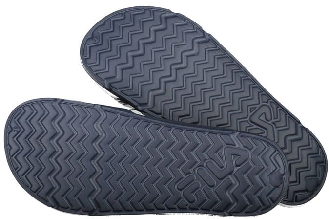 Fila Blue Polyurethane Women Slipper Blauw
