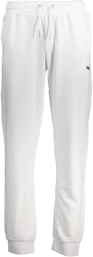 Fila Fila White Cotton Men's Sweatpants Wit