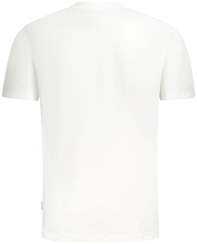 Fila Bianco Cotton Men T-Shirt Wit