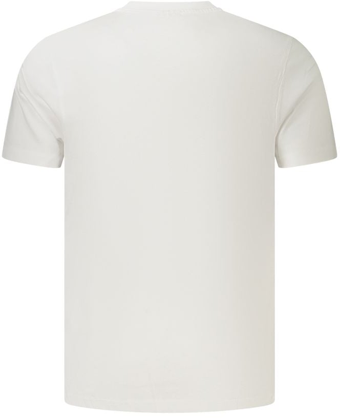 Fila White Cotton Mens T-Shirt Wit