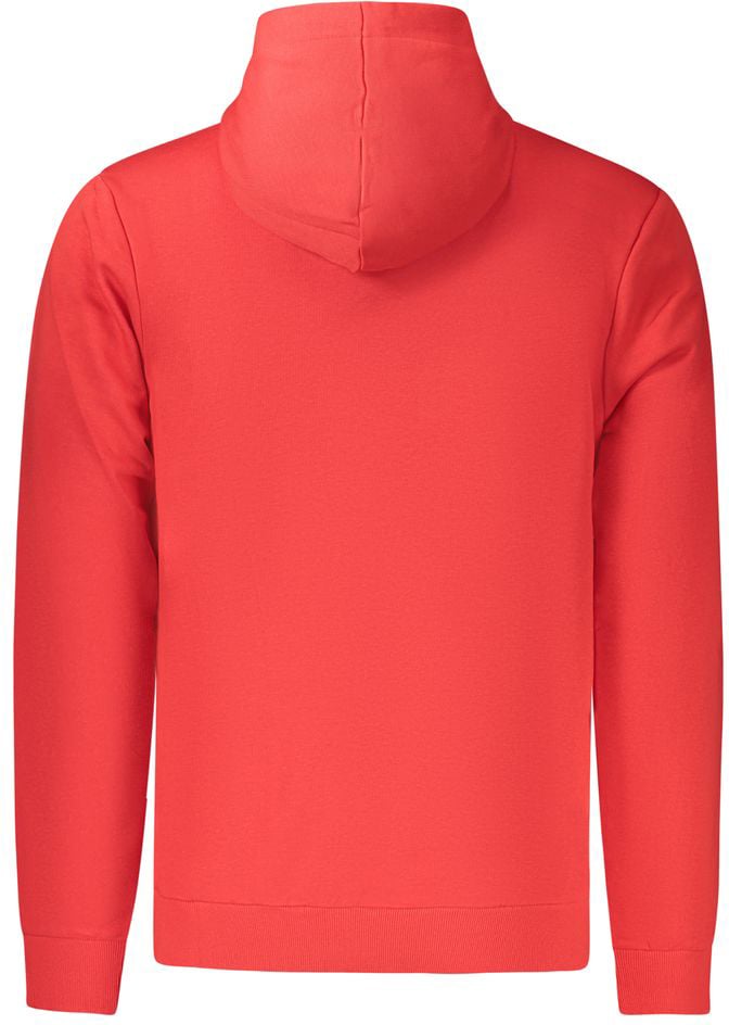 Fila Red Cotton Men's Hoodie Rood