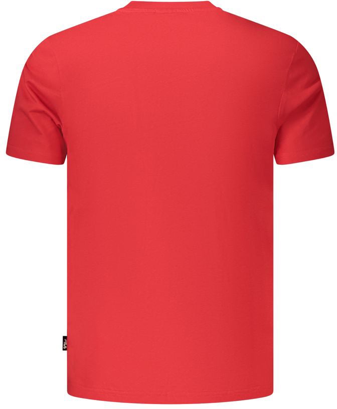 Fila Fila Rosso Cotton Mens Tshirt Rood