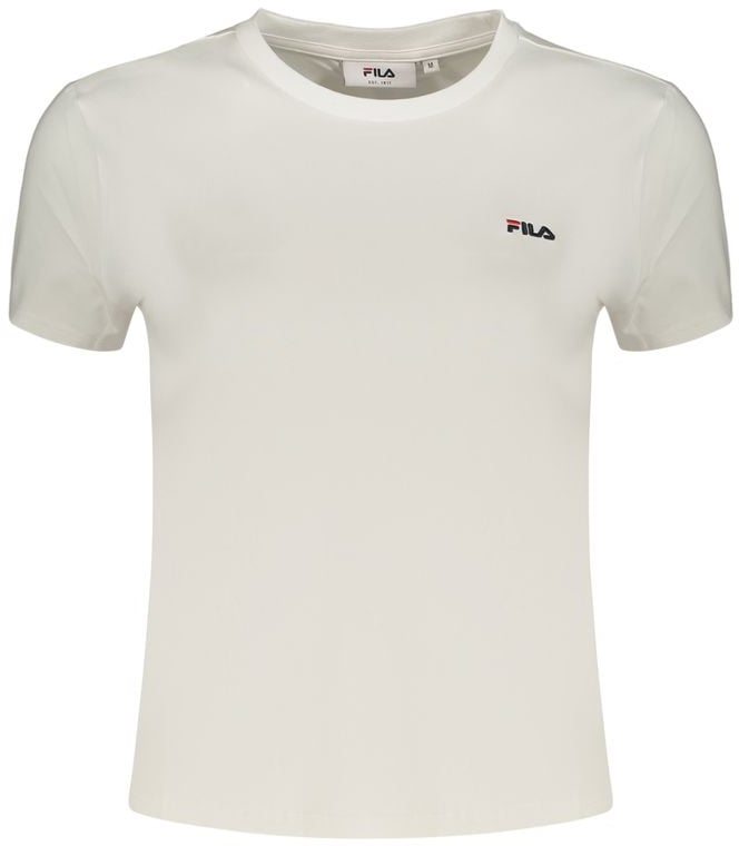 Fila Bianco Cotton Women's T-Shirt Wit