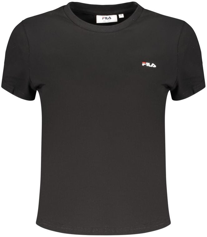 Fila Nero Cotton Women's T-Shirt Zwart