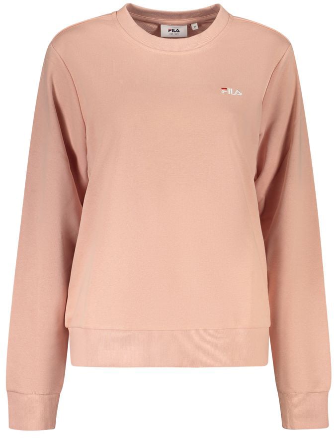 Fila Pink Cotton Women's Sweatshirt Roze