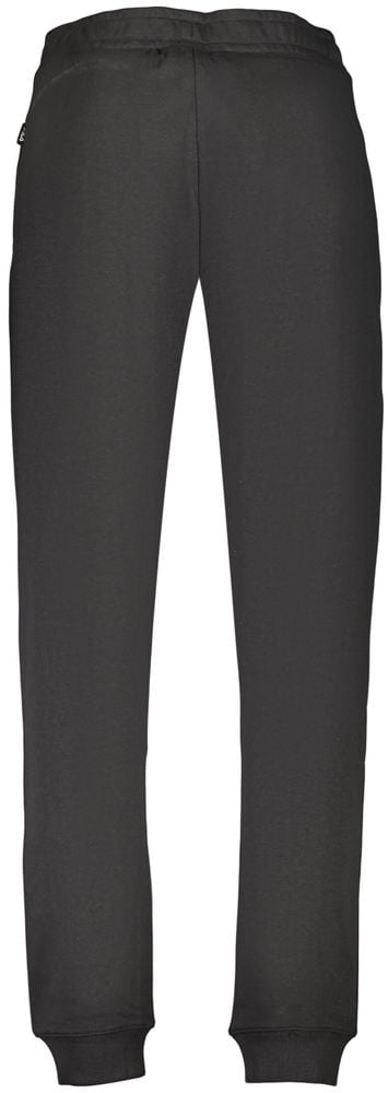 Fila Black Cotton Mens Trousers Zwart