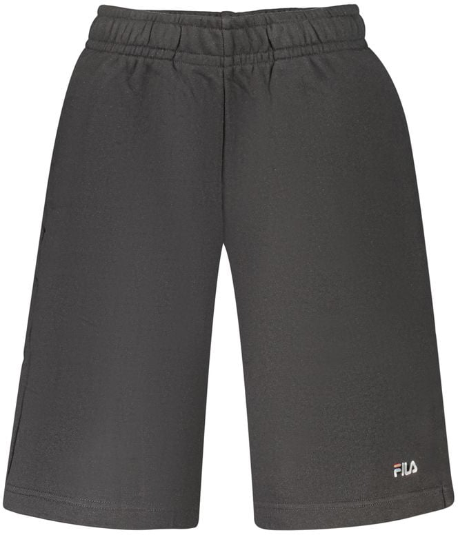 Fila Fila Black Cotton Men's Pants Zwart