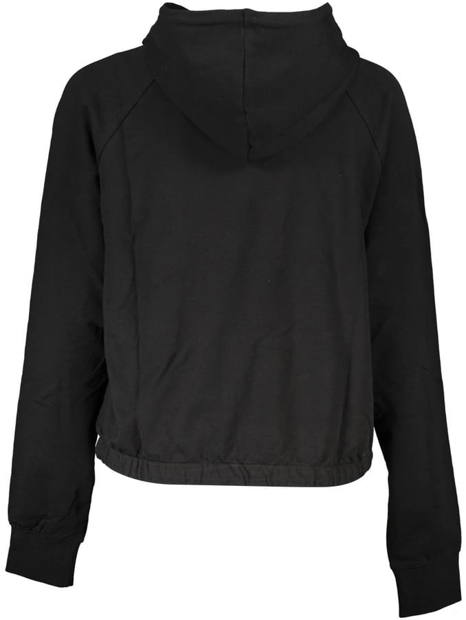Fila Black Cotton Women's Sweatshirt Zwart
