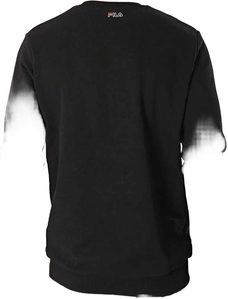 Fila Fila Black Cotton Sweatshirt Zwart