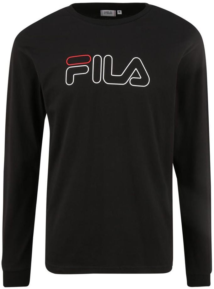 Fila Fila Black Cotton Sweatshirt Zwart