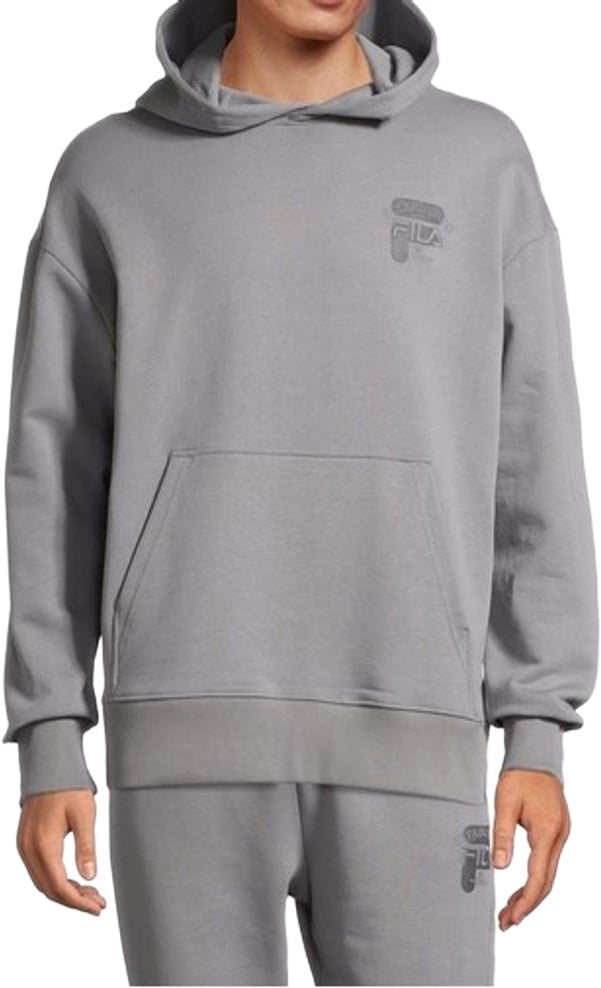 Fila Blue Cotton Sweatshirt Blauw