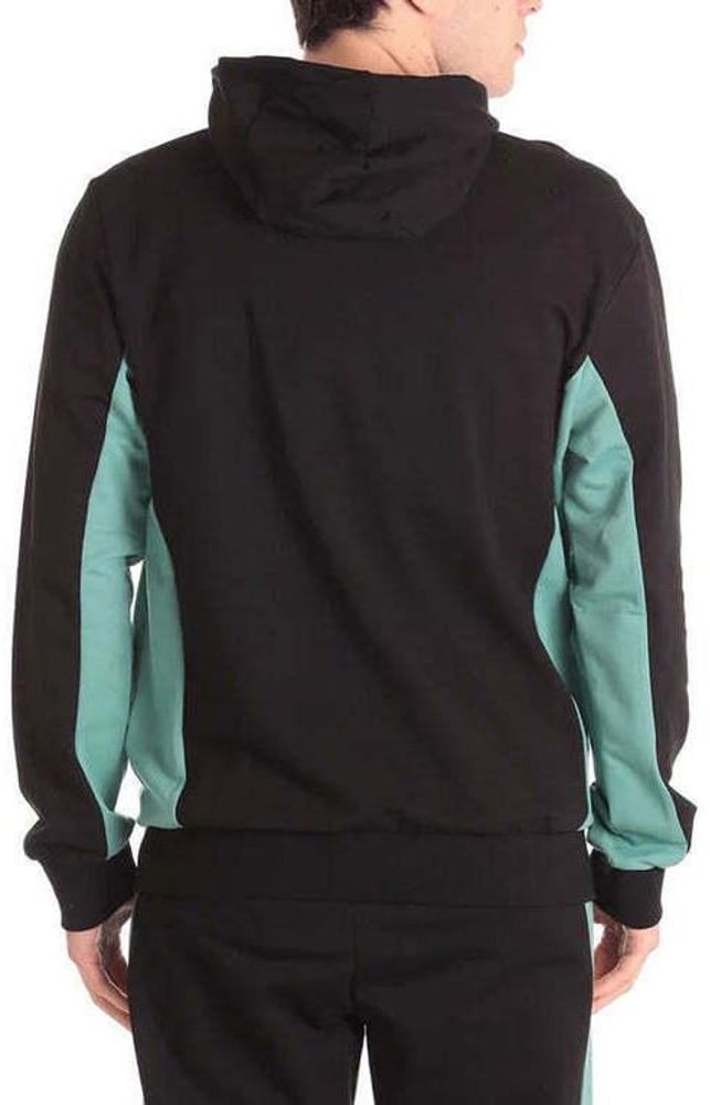 Fila Black Cotton Sweatshirt Zwart