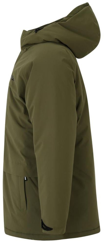 Fila Green Polyester Parka Groen
