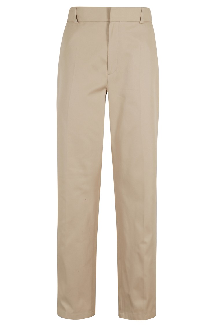 Filippa K Tailored Cotton Trousers Neutraal