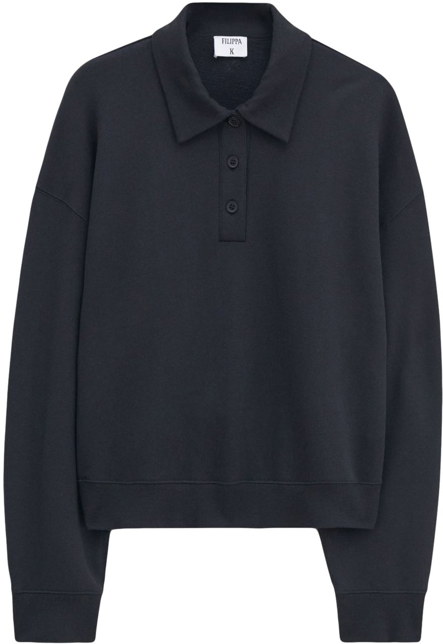 Filippa K T-Shirts And Polos Black Zwart