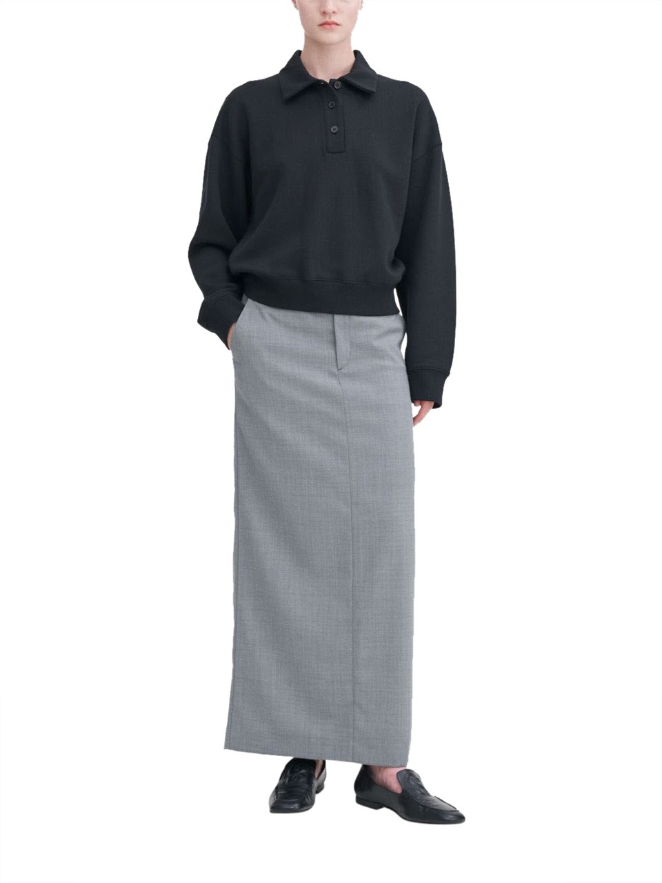 Filippa K T-Shirts And Polos Black Zwart