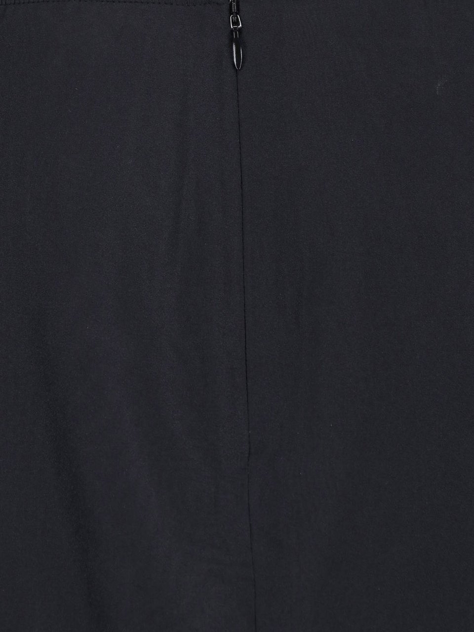 Filippa K Black Layered Sheer Midi Slit Skirt Zwart
