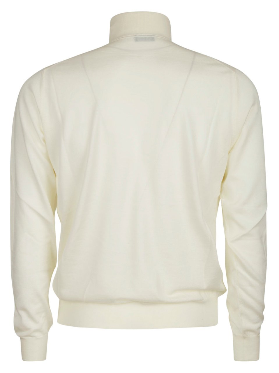 Filippo De Laurentiis Soft-Textured Merino Wool Turtleneck Sweater Wit