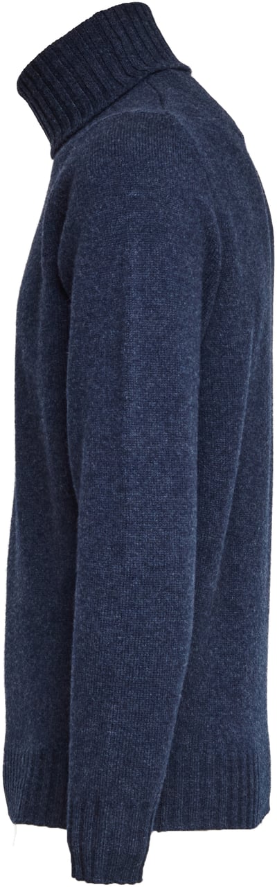 Filippo De Laurentiis Dolcevita In Lana, Cashmere Blauw