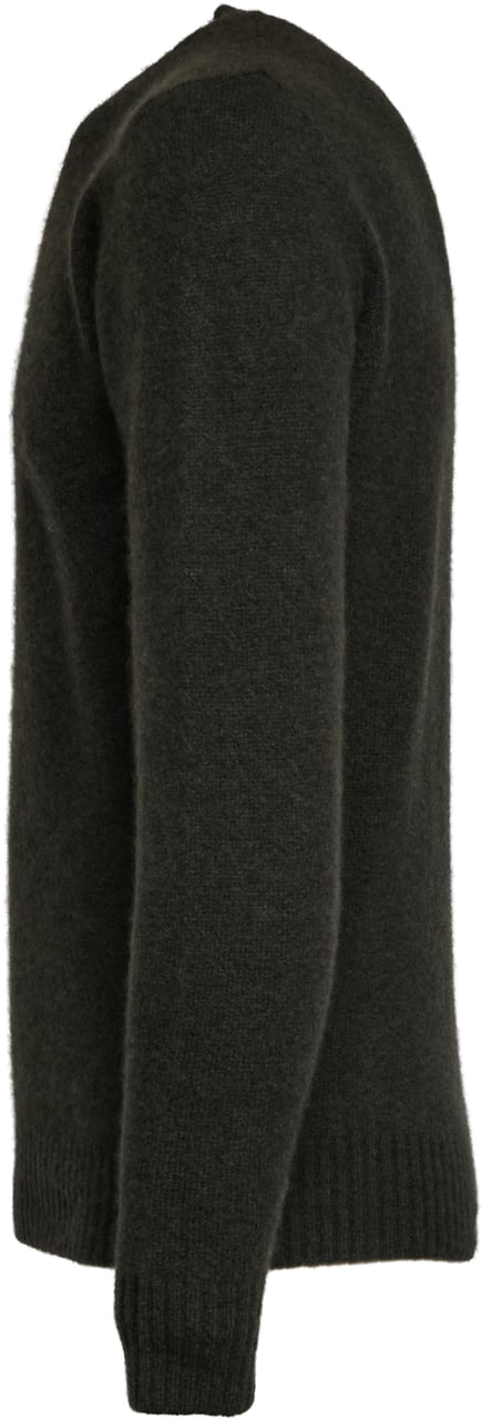 Filippo De Laurentiis Maglia Girocollo In Seta, Cashmere Groen