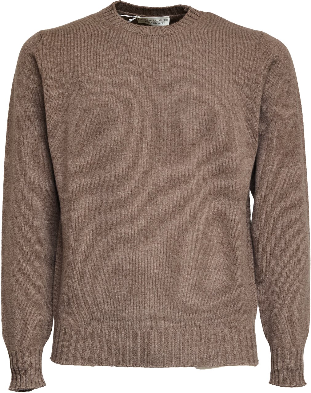 Filippo De Laurentiis Maglia Girocollo In Lana, Cashmere Beige