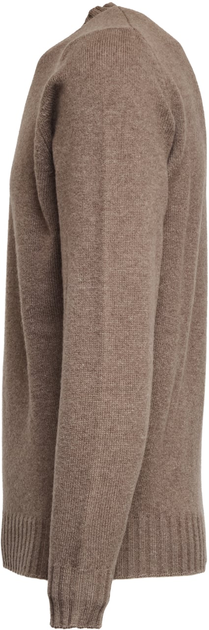 Filippo De Laurentiis Maglia Girocollo In Lana, Cashmere Beige