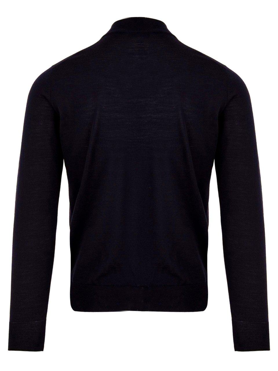 Filippo De Laurentiis Navy Blue Merino Wool Turtleneck Sweater Blauw
