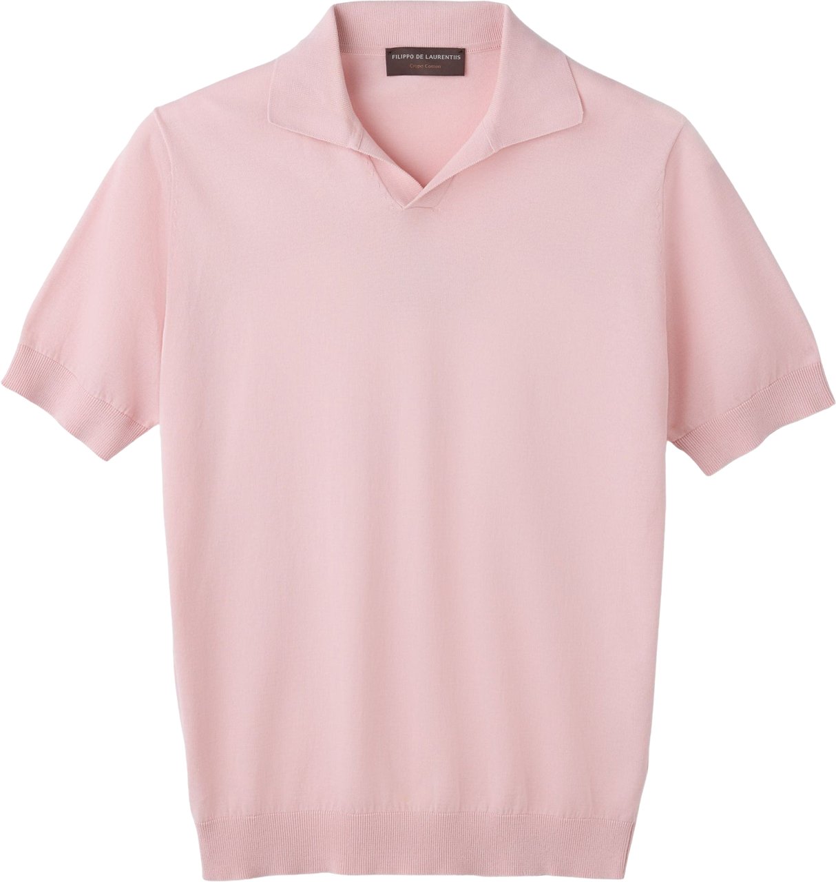 Filippo De Laurentiis Polo Skipper Mc Polos Lichtroze Pl1mcsktr Cr14r Roze