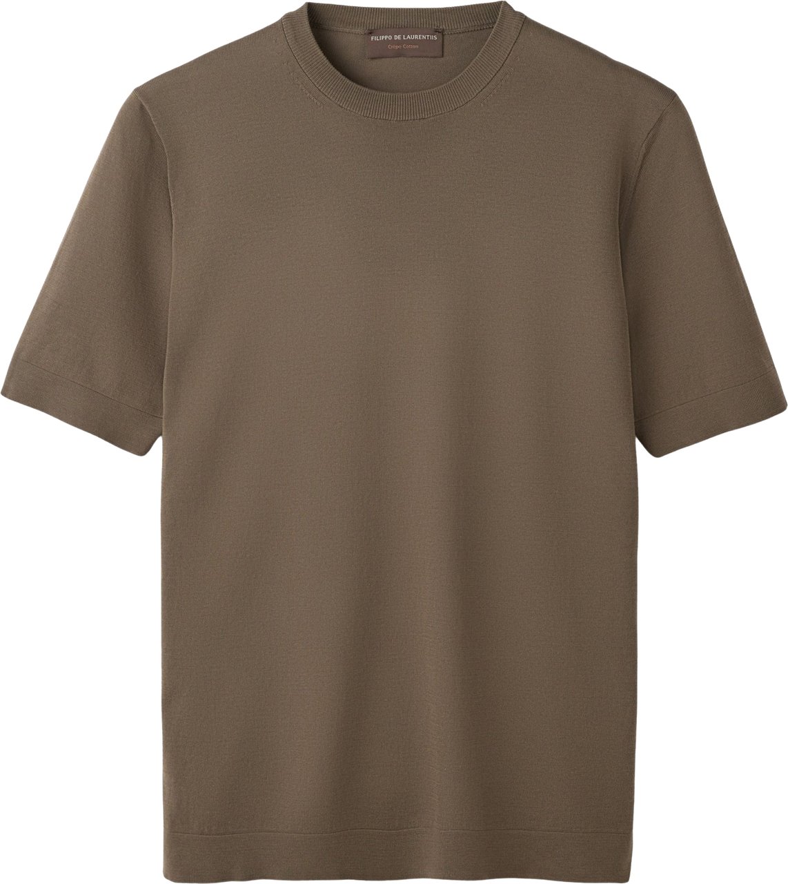Filippo De Laurentiis Tshirt Mc T-shirts Olijf Ts0mc Cr14r Groen