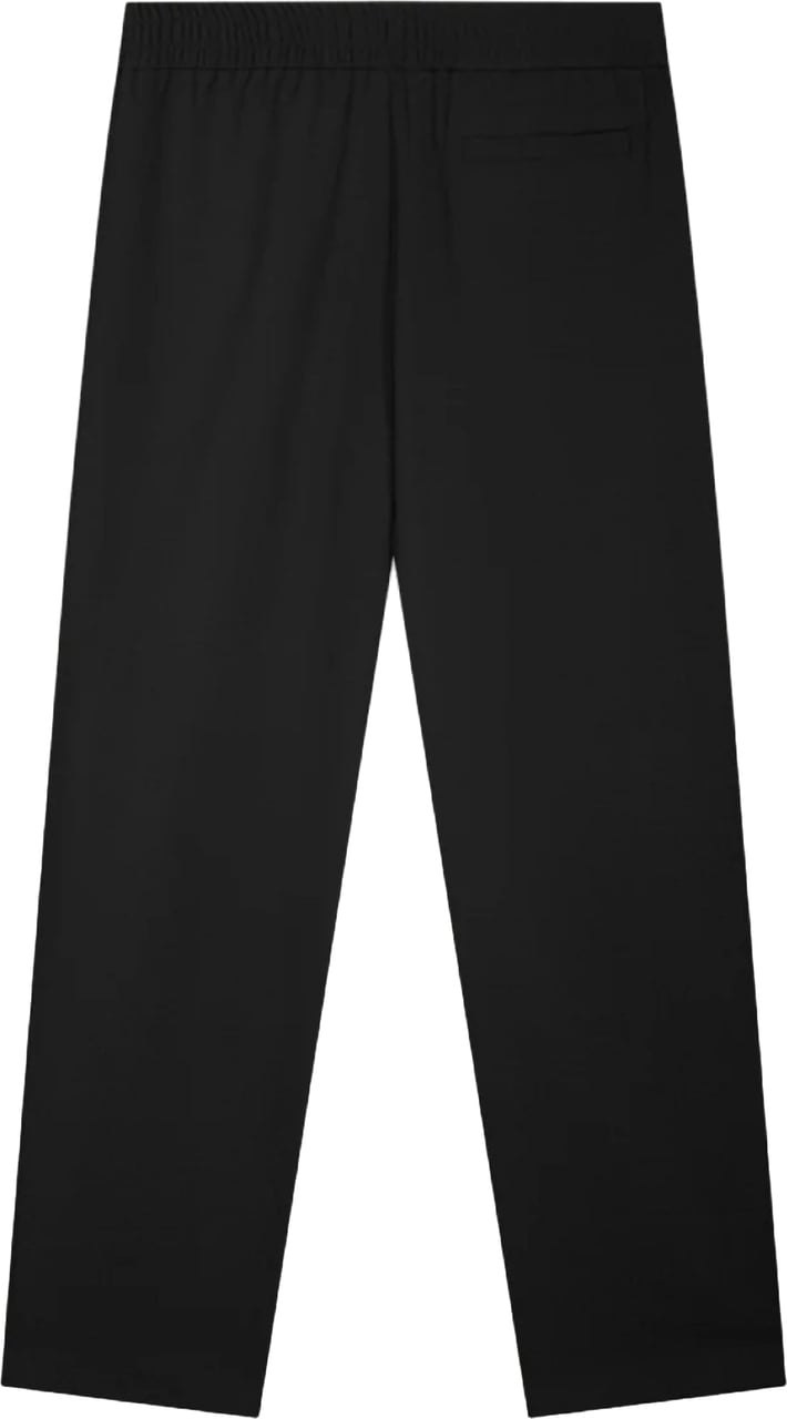Filling Pieces 422550500247 Pantalons Zwart Coach Pants Twill Wool Zwart