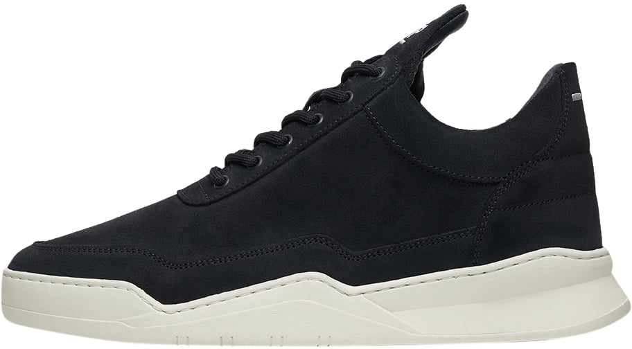 Filling Pieces Low Top Ghost Navy / White Blauw