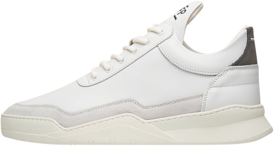 Filling Pieces Low Top Ghost White / Shark Grijs