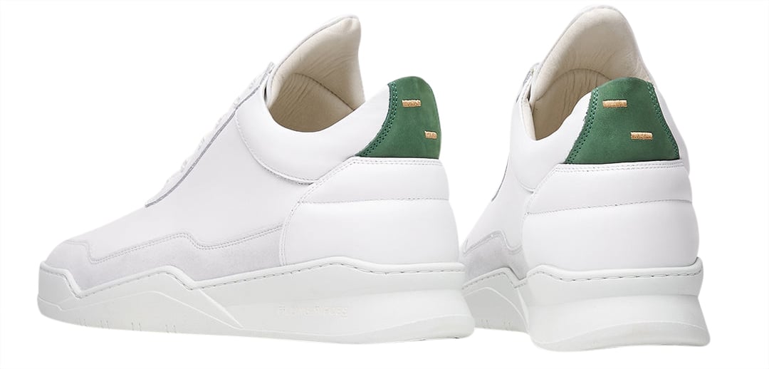 Filling Pieces Low Top Ghost Green Wit