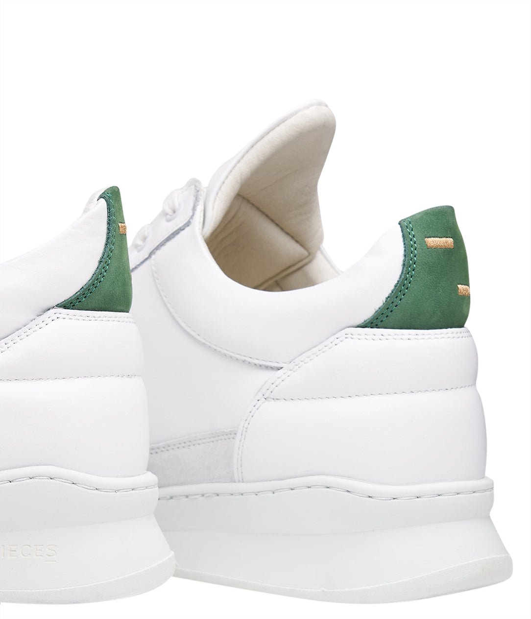 Filling Pieces Low Top Ghost Green Wit