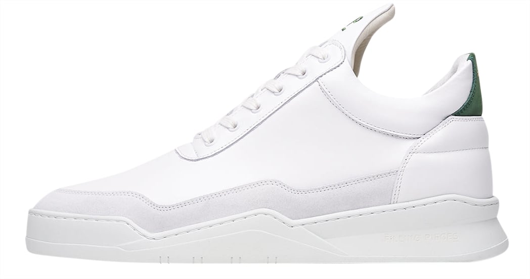 Filling Pieces Low Top Ghost Green Wit