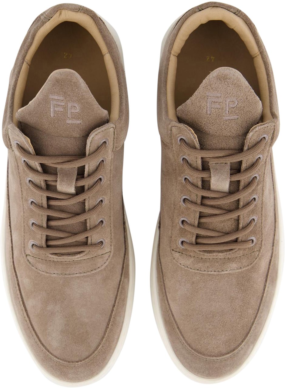 Filling Pieces Heren Low Top Suede Sneaker Bruin Bruin