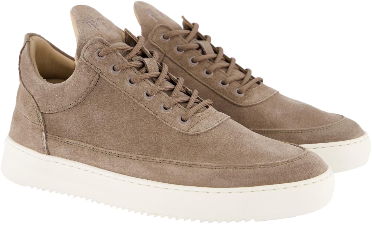 Filling Pieces Heren Low Top Suede Sneaker Bruin Bruin