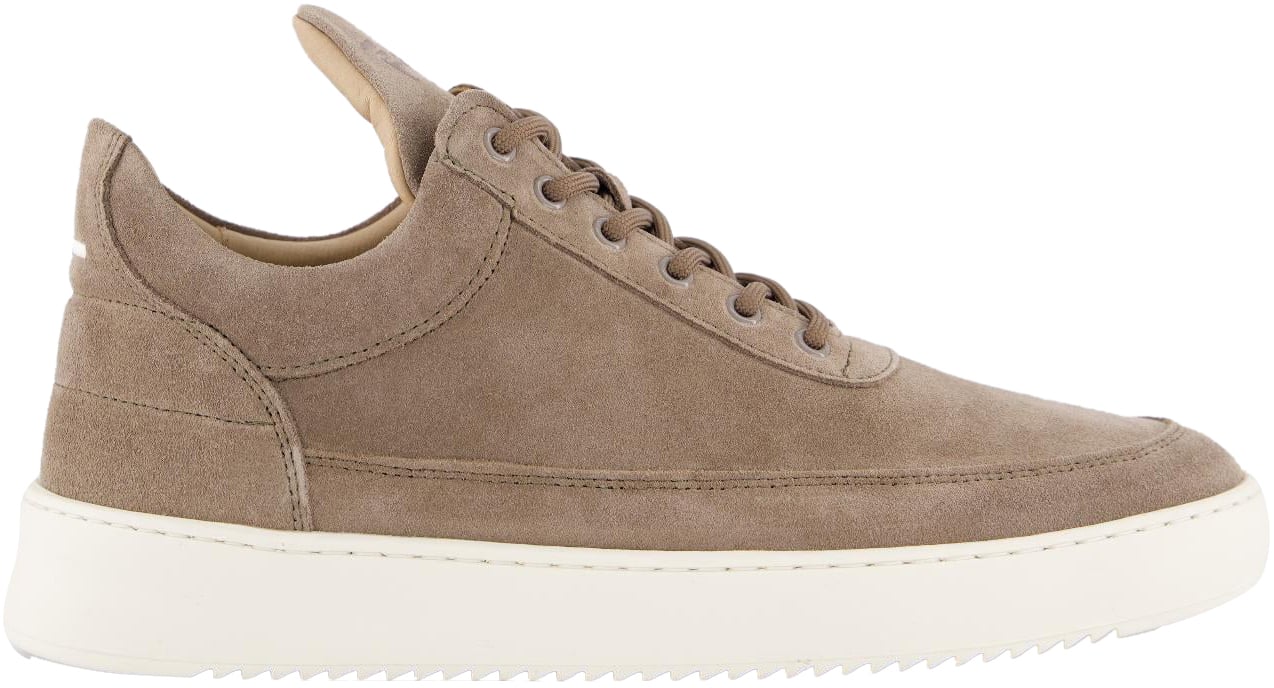 Filling Pieces Heren Low Top Suede Sneaker Bruin Bruin