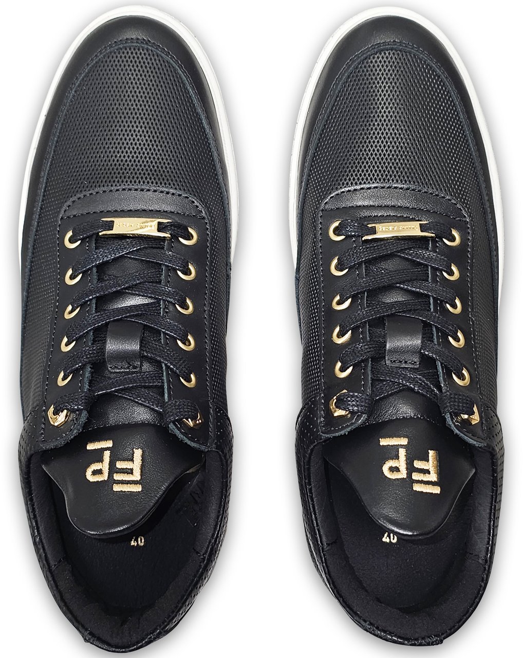 Filling Pieces Sneaker Zwart Zwart